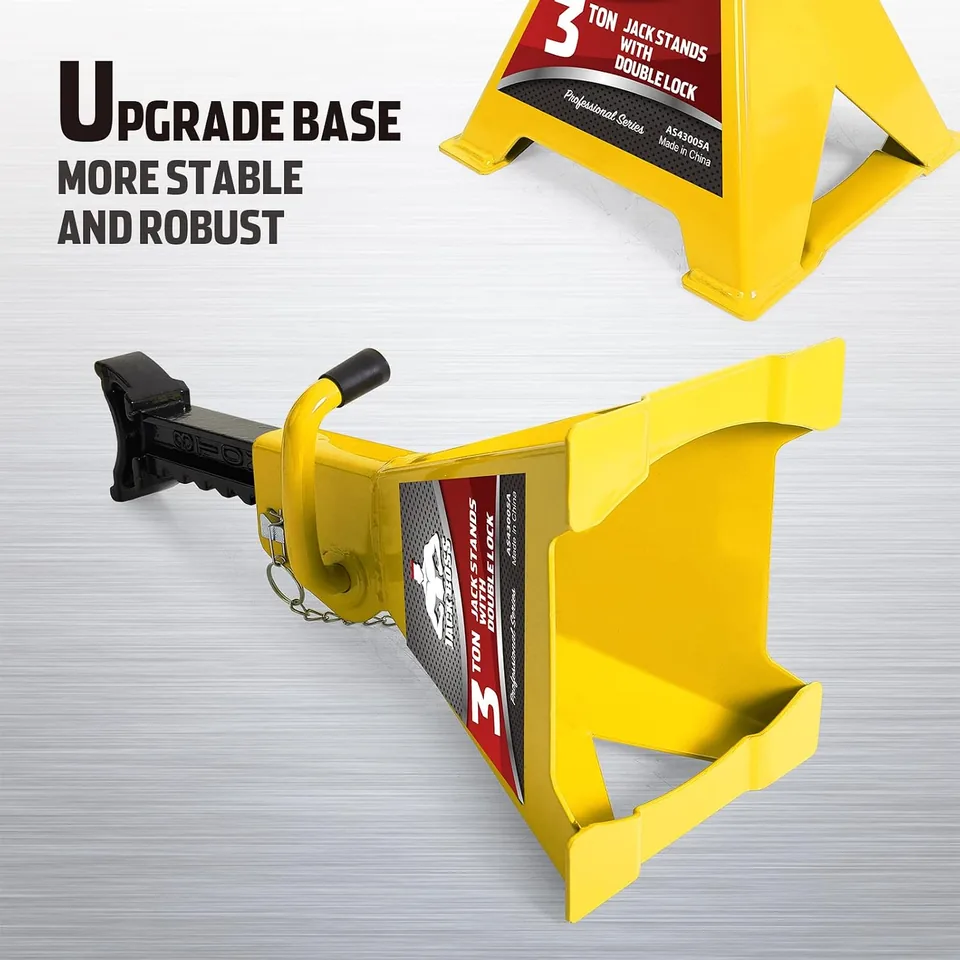 Jack Boss 3 Ton Double-Locking Jack Stands — feature detail